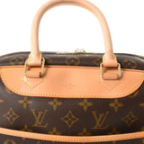 LOUIS VUITTON Louis Vuitton Monogram Dorville Brown M47270 Unisex Monogram Canvas Handbag A Rank used Ginzo