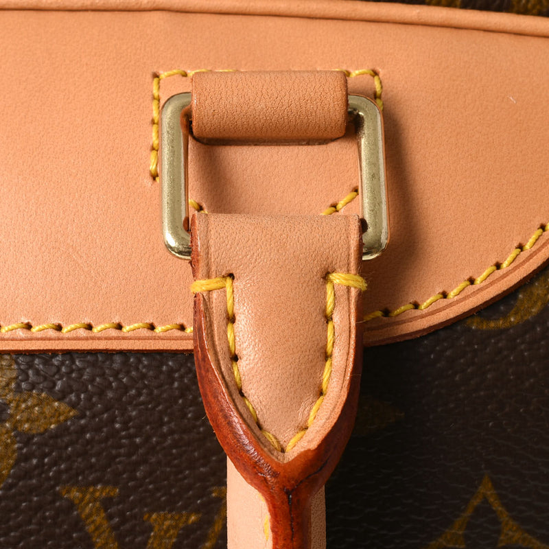 路易威顿路易·维顿（Louis Vuitton）Monogram Dorville Brown M47270女用式字母图帆布手袋二手Ginzo