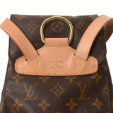 LOUIS VUITTON Louis Vuitton Monogram Monsri MM Brown M51136 Unisex Monograph Backpack Daypack A Rank Used Ginzo