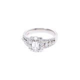 Other diamond 0.538/1.00ct No. 12 Ladies PT900 Ring/Ring A Rank used Ginzo