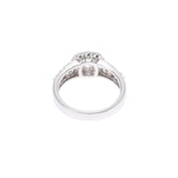 Other diamond 0.538/1.00ct No. 12 Ladies PT900 Ring/Ring A Rank used Ginzo