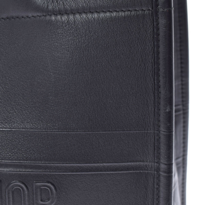 克里斯蒂安·迪奥（Christian dior Christian Dior）书籍手提袋中型黑色50MA0149女士小腿手提包B等级使用Ginzo