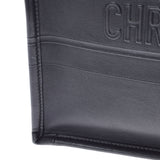 CHRISTIAN DIOR クリスチャンディオール ブックトートバッグ ミディアム 黒 50MA0149 レディース カーフ ハンドバッグ Bランク 中古 銀蔵