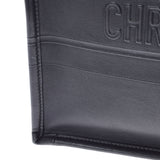 Christian Dior Christian Dior Book Tote Bag Medium Black 50mA0149 Ladies Calf Handbag B Rank used Ginzo