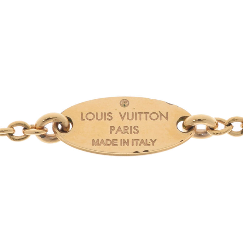 LOUIS VUITTON Louis Vuitton Essential V M61083 Ladies GP Necklace B Rank used Ginzo
