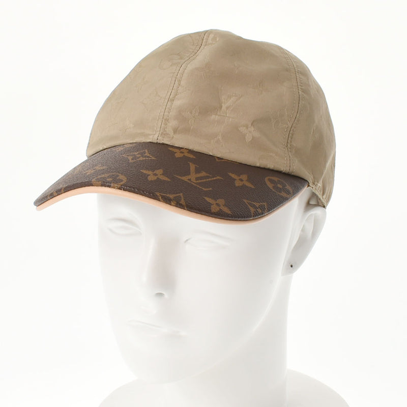 Louis Vuitton Cap My Essensel Upaige/Brown Size M M76504男士丝绸胶囊A等级使用Ginzo