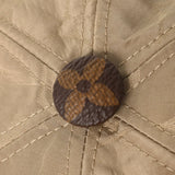 LOUIS VUITTON Cap My Essensel Upaige/Brown Size M M76504 Men's Silk polyester Cap A Rank used Ginzo