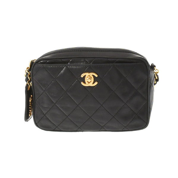 Chanel camera bag online black