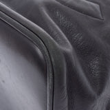 CHANEL Chanel drawstring Black Gold Bracket Ladies Ram Skin Shoulder Bag B Rank used Ginzo