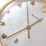 Gucci Gucci G Timeless 126.5女士GP/ss Watch Quartz shell shell Dial AB级使用Ginzo