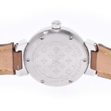 LOUIS VUITTON Louis Vuitton Tambour Q1211 Ladies SS/Leather Watch Quartz Brown Dial A Rank used Ginzo