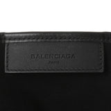 BALENCIAGA Balenciaga Navy Caba M Indigo Blue 339936 Unisex Denim Leather Handbag B Rank used Ginzo