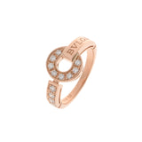 BVLGARI Bulgari Bulgari Bulgari Bulgari Diamond 13 Ladies K18PG Ring / Ring A Rank Used Ginzo