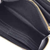 LOUIS VUITTON Louis Vuitton Monogram Amplant Zippy Wallet Noir (Black) M61864 Unisex Leather Long Wallet AB Rank Used Ginzo