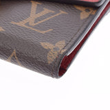 LOUIS VUITTON Louis Vuitton Monogram Portofoille Portas Compact Three (Red) M67478 Ladies Monogram Canvas Leather Triple Wallet AB Rank Used Ginzo