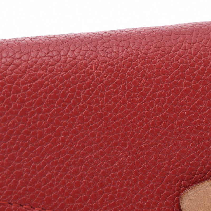 LOUIS VUITTON Louis Vuitton Monogram Portofoille Portas Compact Three (Red) M67478 Ladies Monogram Canvas Leather Triple Wallet AB Rank Used Ginzo