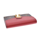 LOUIS VUITTON Louis Vuitton Monogram Portofoille Portas Compact Three (Red) M67478 Ladies Monogram Canvas Leather Triple Wallet AB Rank Used Ginzo