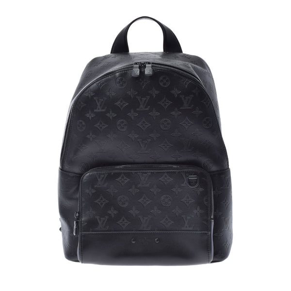 LOUIS VUITTON Louis Vuitton Shadow Racer Bag Pack Noir M46109 Men's Leather Backpack Daypack Unused Ginzo