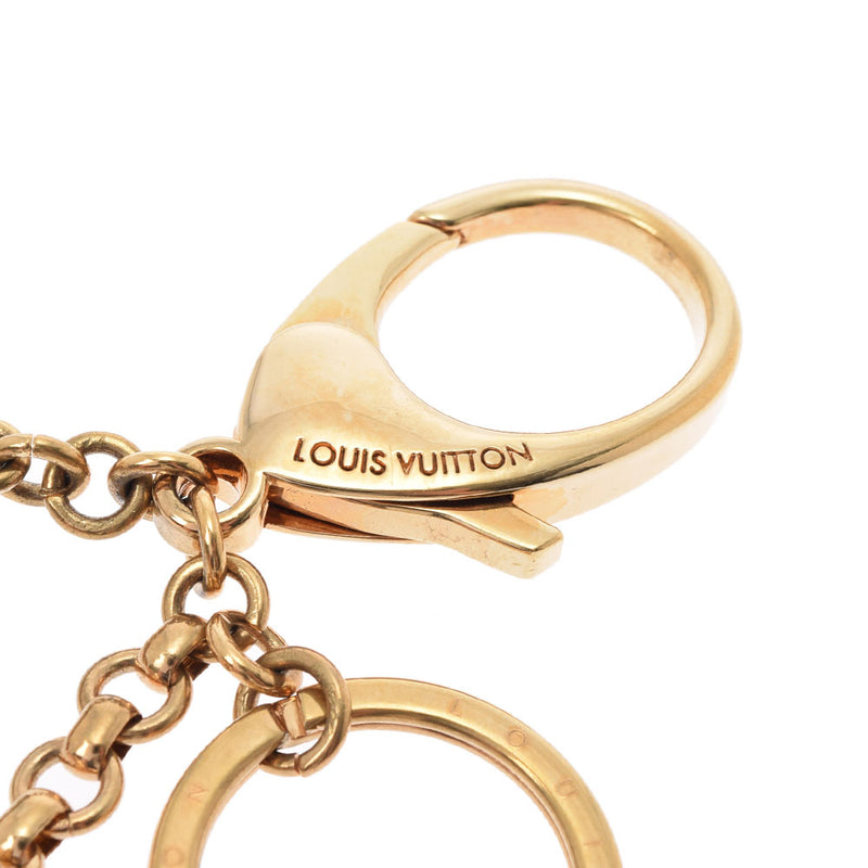 路易·威登（Louis Vuitton）路易·维顿（Louis Vuitton）Porto Monena Fright Pink/Green Gold Bracket M66143男女通用GP密钥持有人二手Ginzo