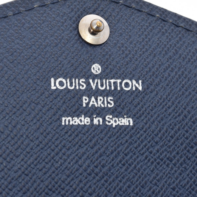 LOUIS VUITTON Louis Vuitton Epi Portfeuy Sara Andigo Blue M60585 Unisex Epi Leather Long Wallet AB Rank Used Ginzo