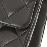 香奈儿Chanel Matrasse连锁肩肩黑色金支架女士RAM皮肤肩cab ab AB级使用Ginzo