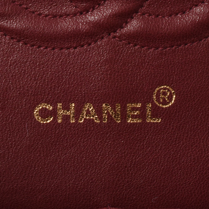 香奈儿Chanel Matrasse连锁肩肩黑色金支架女士RAM皮肤肩cab ab AB级使用Ginzo