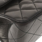 香奈儿Chanel Matrasse连锁肩肩黑色金支架女士RAM皮肤肩cab ab AB级使用Ginzo