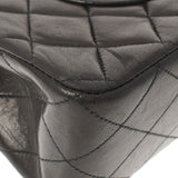 香奈儿Chanel Matrasse连锁肩肩黑色金支架女士RAM皮肤肩cab ab AB级使用Ginzo