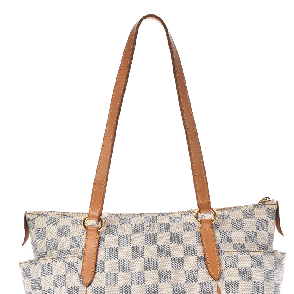 ルイヴィトンアズール トータリーPM 14137 白 ユニセックス ダミエアズールキャンバス トートバッグ N51261 LOUIS VUITTON  中古 – 銀蔵オンライン