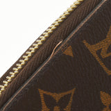 LOUIS VUITTON ルイヴィトン モノグラム ジッピーウォレット  ブラウン M42616 ユニセックス モノグラムキャンバス 長財布 Bランク 中古 銀蔵