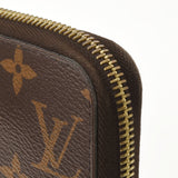 路易威顿路易·维顿（Louis Vuitton）路易威登（Louis Vuitton）会标Zippy Wallet Brown M42616女用式会标帆布钱包B级二手Ginzo