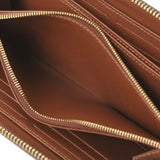 路易威顿路易·维顿（Louis Vuitton）路易威登（Louis Vuitton）会标Zippy Wallet Brown M42616女用式会标帆布钱包B级二手Ginzo