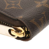 路易威顿路易·维顿（Louis Vuitton）路易威登（Louis Vuitton）会标Zippy Wallet Brown M42616女用式会标帆布钱包B级二手Ginzo