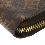 路易威顿路易·维顿（Louis Vuitton）路易威登（Louis Vuitton）会标Zippy Wallet Brown M42616女用式会标帆布钱包B级二手Ginzo