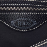 Tod的Tods一个肩膀袋黑色女士小腿手提包AB级使用Ginzo