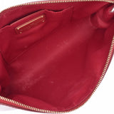 Salvatore Ferragamo Ferragamo Ganchini Red Gold Bracket Ladies Calf Handbag AB Rank Used Ginzo