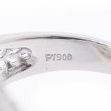 Other diamond 0.87ct No. 12 Ladies PT900 Platinum Ring / Ring A Rank used Ginzo