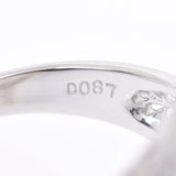 Other diamond 0.87ct No. 12 Ladies PT900 Platinum Ring / Ring A Rank used Ginzo