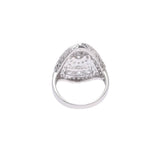 Other diamond 0.87ct No. 12 Ladies PT900 Platinum Ring / Ring A Rank used Ginzo