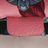 HERMES Hermes Azapring Silkin Rose Confetti Silver Bracket T (around 2015) Ladies Vo Epson Long Wallet B Rank Used Ginzo