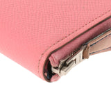 HERMES Hermes Azapring Silkin Rose Confetti Silver Bracket T (around 2015) Ladies Vo Epson Long Wallet B Rank Used Ginzo