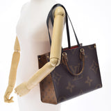 路易·威登（Louis Vuitton）路易·威登（Louis Vuitton）会标巨头（Go MM 2Way Brown M45321）女usex monogram Canvas Tote Bag A级二手Ginzo