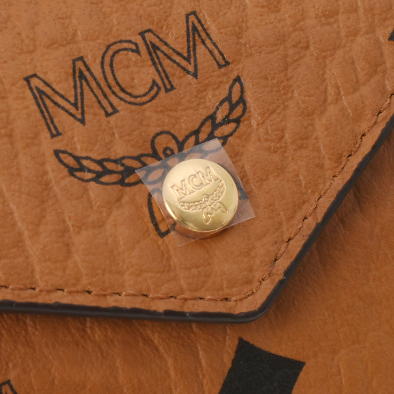 MCM エムシーエム フェノメノンコラボ コニャック ゴールド金具 M93557 レディース 13842 PVC/プラスチック コインケース 未使用 銀蔵