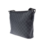 LOUIS VUITTON ルイヴィトン ダミエ グラフィット ミック PM 旧型 黒 N41211 メンズ ダミエグラフィットキャンバス ショルダーバッグ Bランク 中古 銀蔵