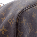 路易威顿路易斯·维顿（Louis Vuitton）会标永远不会完全mm旧棕色M40156女用棕色专着手提袋B级二手Ginzo