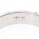 HERMES Hermes Dot Silver Unisex GP Scarfling A Rank used Ginzo