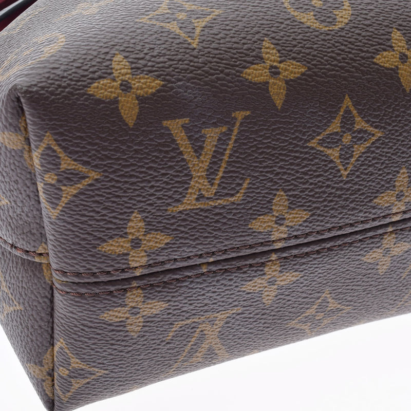 LOUIS VUITTON ルイヴィトン モノグラム モンスリNM BB ブラウン M45516 ユニセックス モノグラムキャンバス リュック・デイパック Aランク 中古 銀蔵