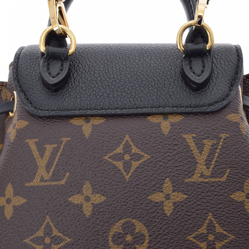 LOUIS VUITTON ルイヴィトン モノグラム モンスリNM BB ブラウン M45516 ユニセックス モノグラムキャンバス リュック・デイパック Aランク 中古 銀蔵