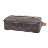 LOUIS VUITTON ルイヴィトン モノグラム ポシェットシテ ブラウン M51183 ユニセックス モノグラムキャンバス ハンドバッグ Bランク 中古 銀蔵