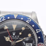 ROLEX ロレックス GMTマスター 赤青ベゼル トリチウム ペプシ 16750 メンズ SS 腕時計 自動巻き 黒文字盤 ABランク 中古 銀蔵